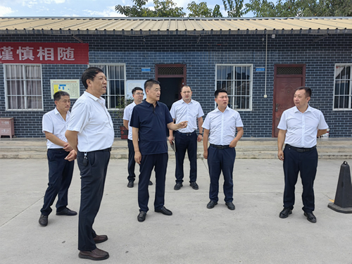 黨委書記、董事長張宏偉在成縣片單位開展工作調(diào)研